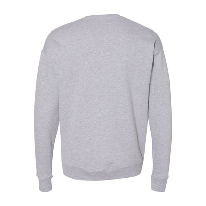 Unisex Fleece Sweatshirt — Athletic Heather (Back)