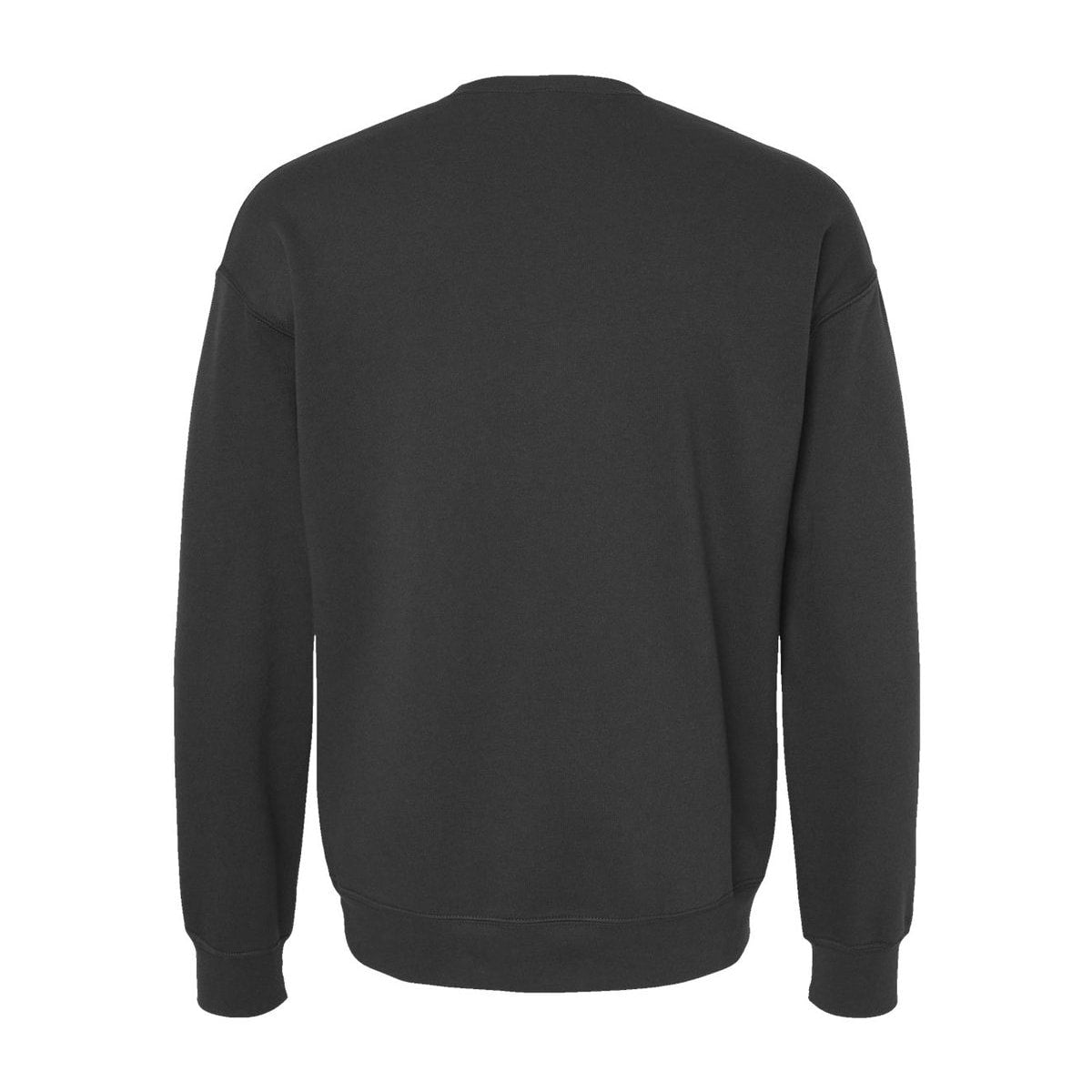 Unisex Fleece Sweatshirt — Dark Grey (Back)