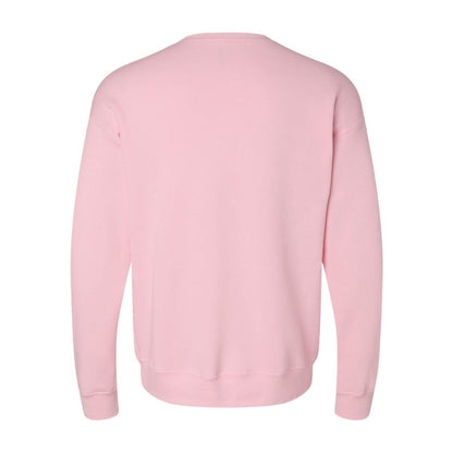 Unisex Fleece Sweatshirt — Pink (Back)