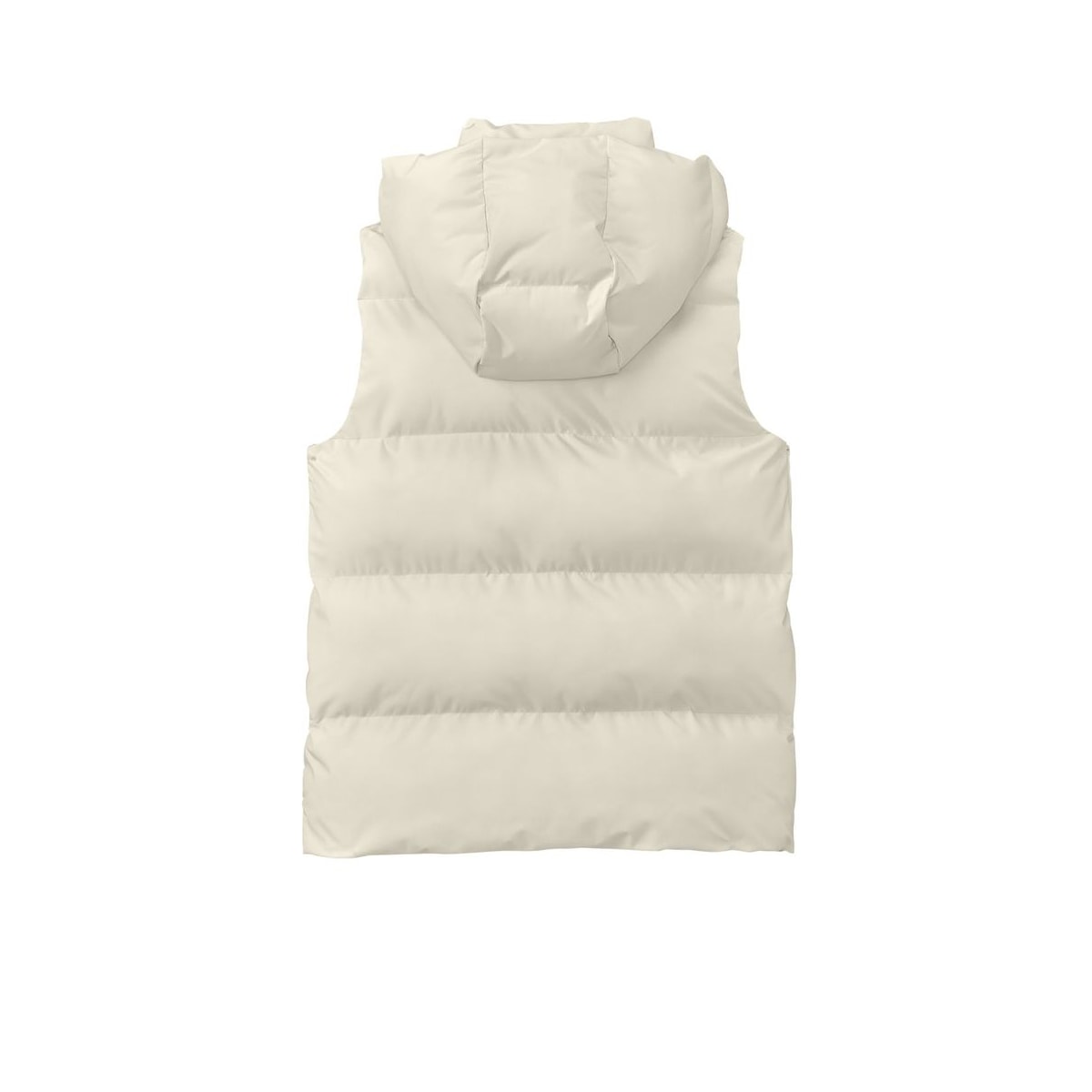 Women's Puffer Vest — Birch (Back)