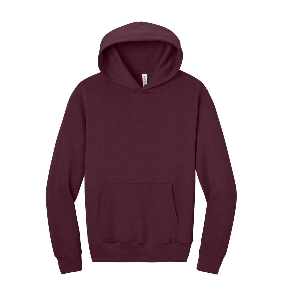 bella-canvas-unisex-pullover-hoodie — Maroon
