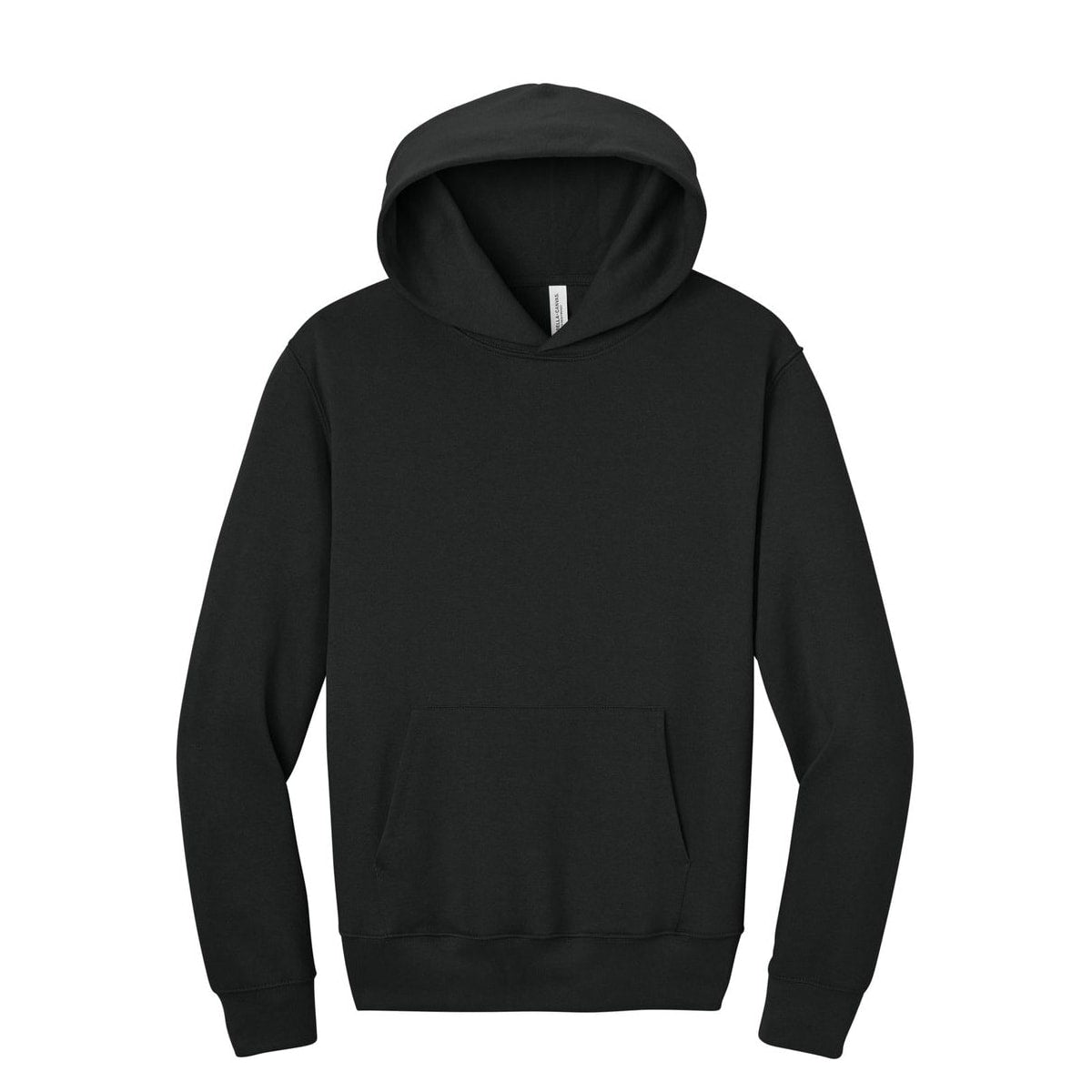 bella-canvas-unisex-pullover-hoodie — Vintage Black