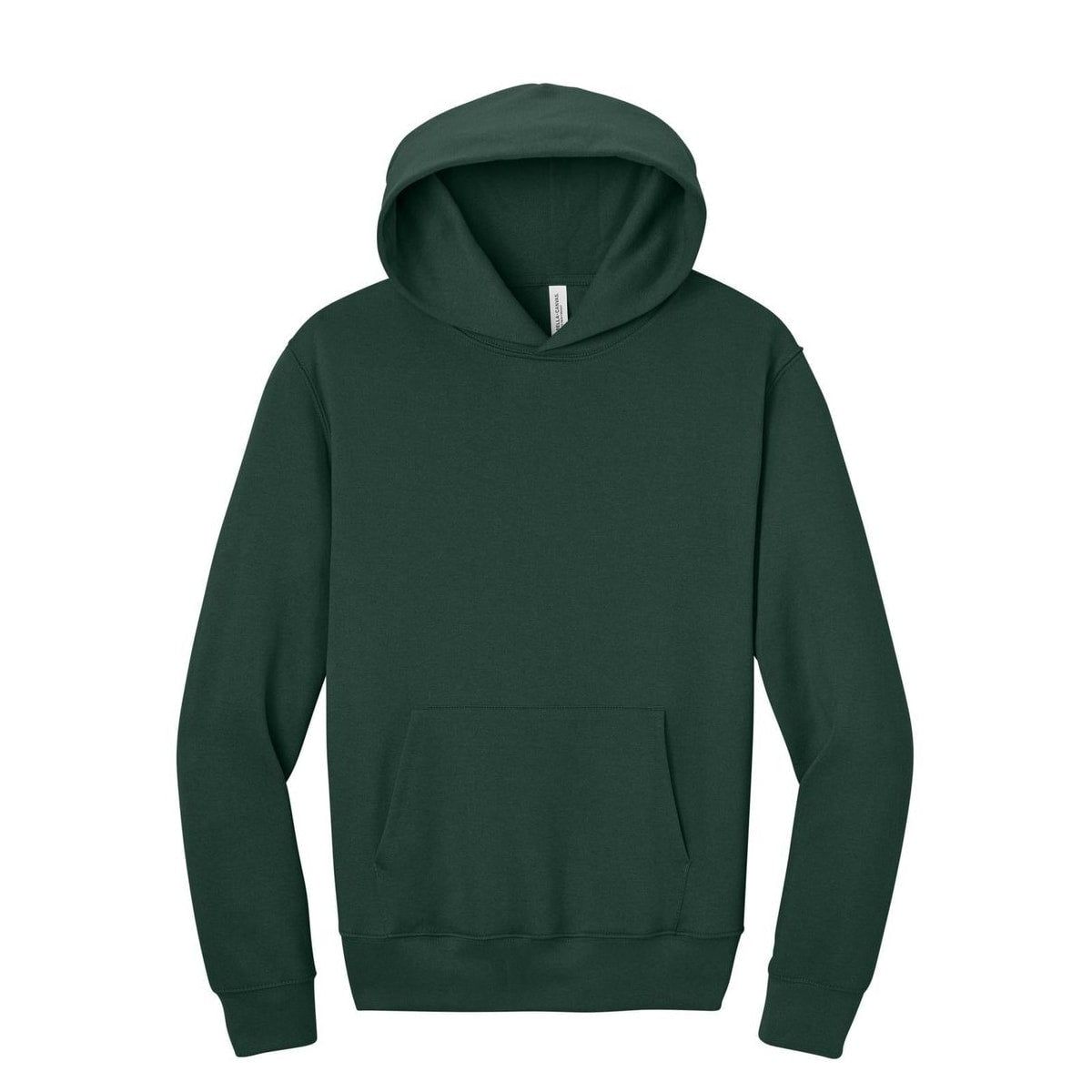 bella-canvas-unisex-pullover-hoodie — Forest