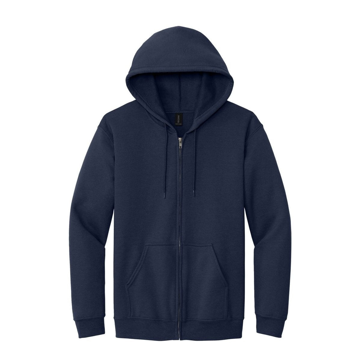 gildan-heavy-blend-full-zip-hooded-sweatshirt — Navy