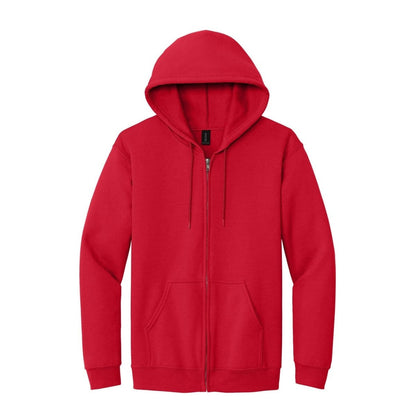gildan-heavy-blend-full-zip-hooded-sweatshirt — Red