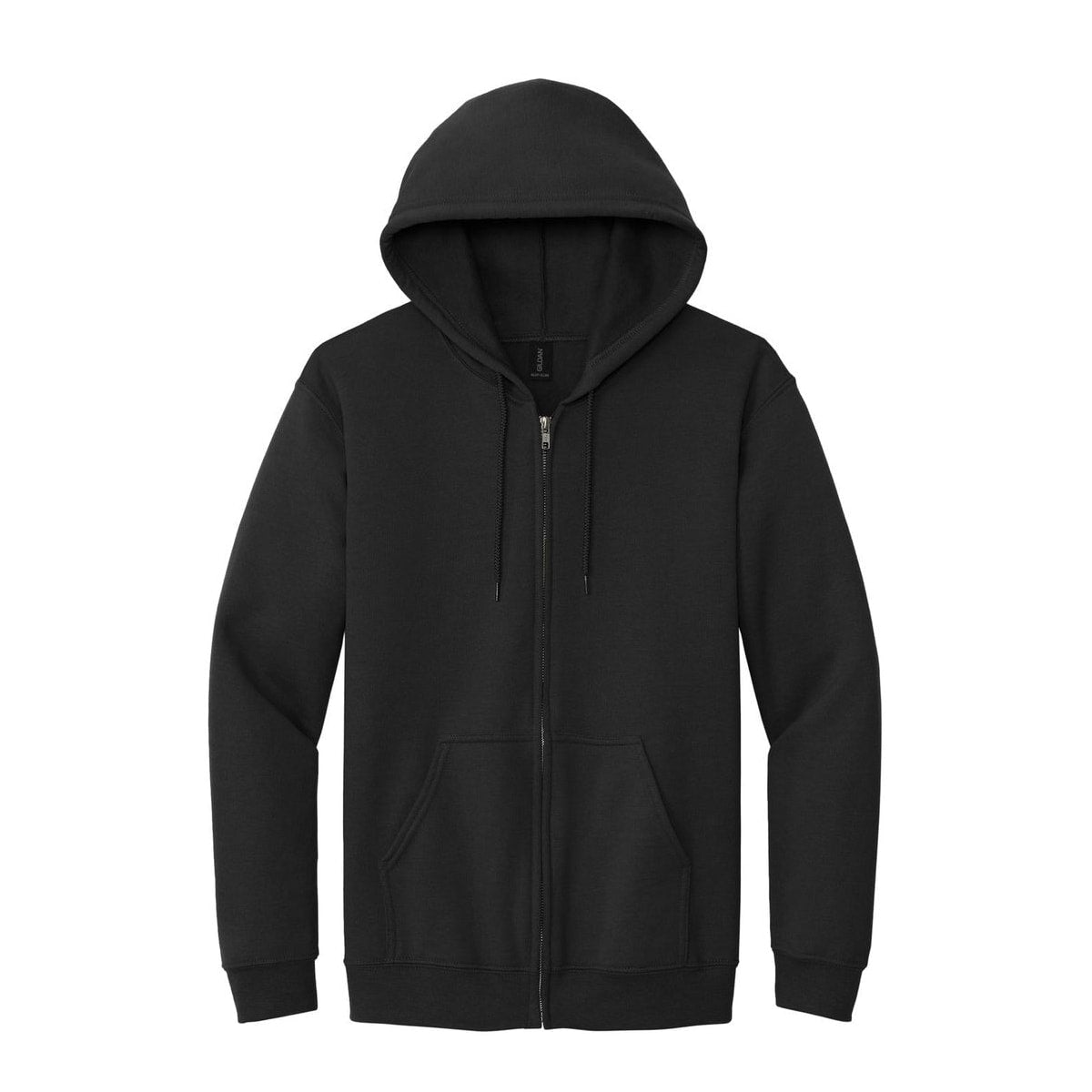 gildan-heavy-blend-full-zip-hooded-sweatshirt — Black