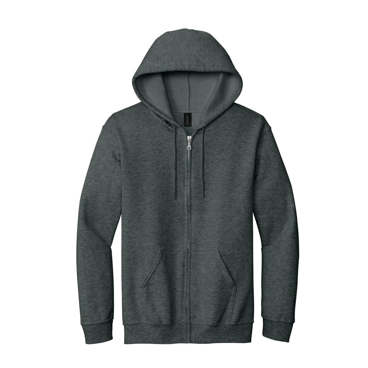 gildan-heavy-blend-full-zip-hooded-sweatshirt — Dark Heather Grey
