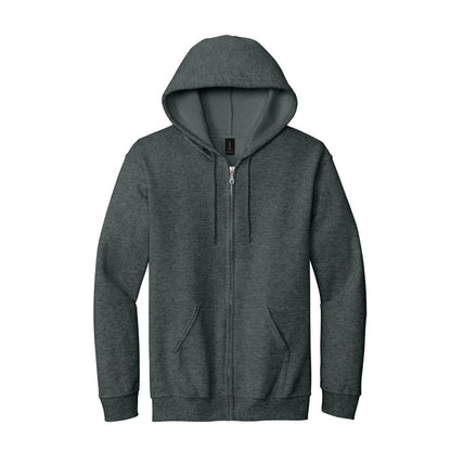 gildan-heavy-blend-full-zip-hooded-sweatshirt — Dark Heather Grey