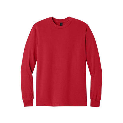 gildan-heavy-cotton-100-cotton-long-sleeve-t-shirt — Red