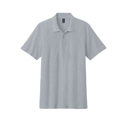 embroidered-gildan-softstyle-men-s-pique-polo — Ring Spun Sport Grey