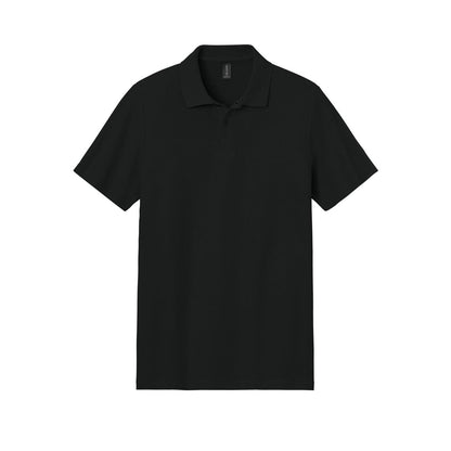 embroidered-gildan-softstyle-men-s-pique-polo — Black