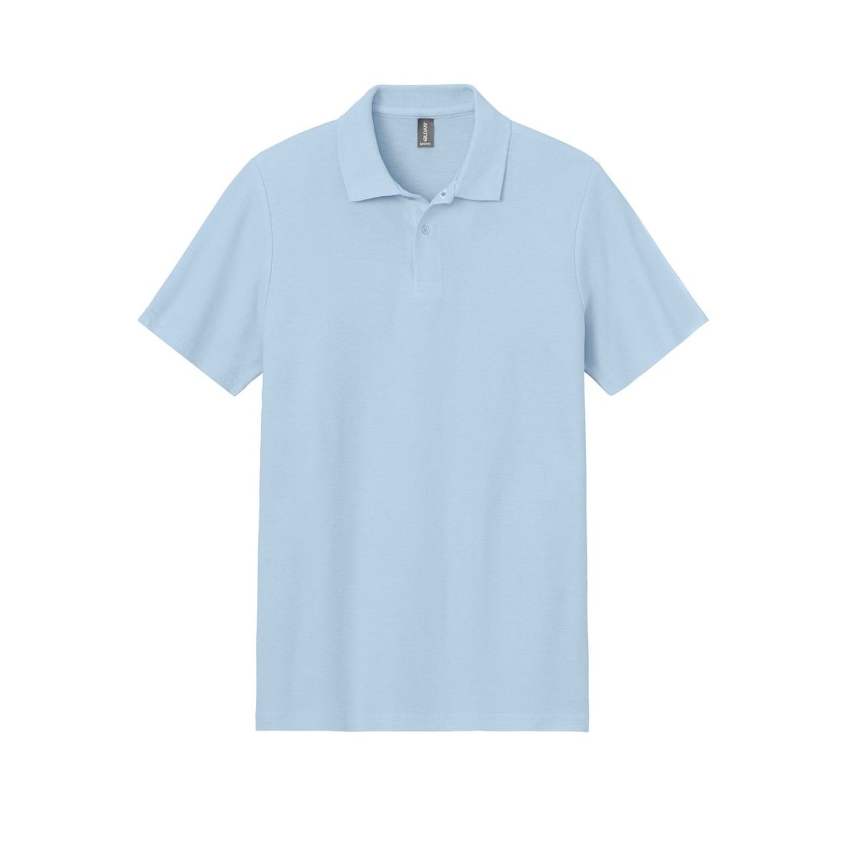 embroidered-gildan-softstyle-men-s-pique-polo — Light Blue