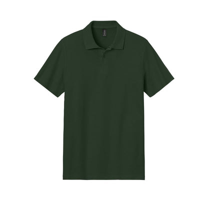 embroidered-gildan-softstyle-men-s-pique-polo — Forest Green