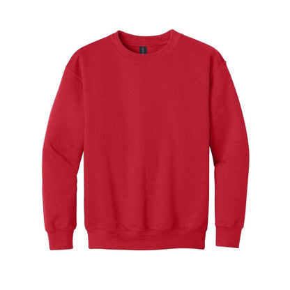 gildan-youth-heavy-blend-crewneck-sweatshirt — Red