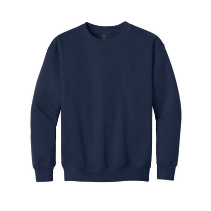 gildan-youth-heavy-blend-crewneck-sweatshirt — Navy