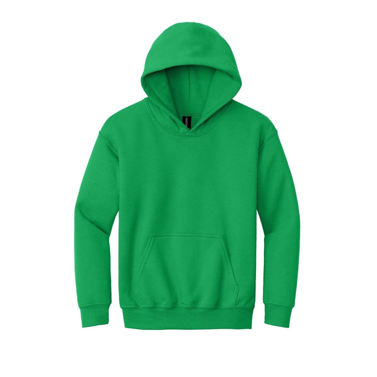 gildan-youth-heavy-blend-hooded-sweatshirt — Irish Green