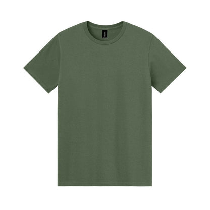 gildan-light-cotton-tee-3000 — Military Green