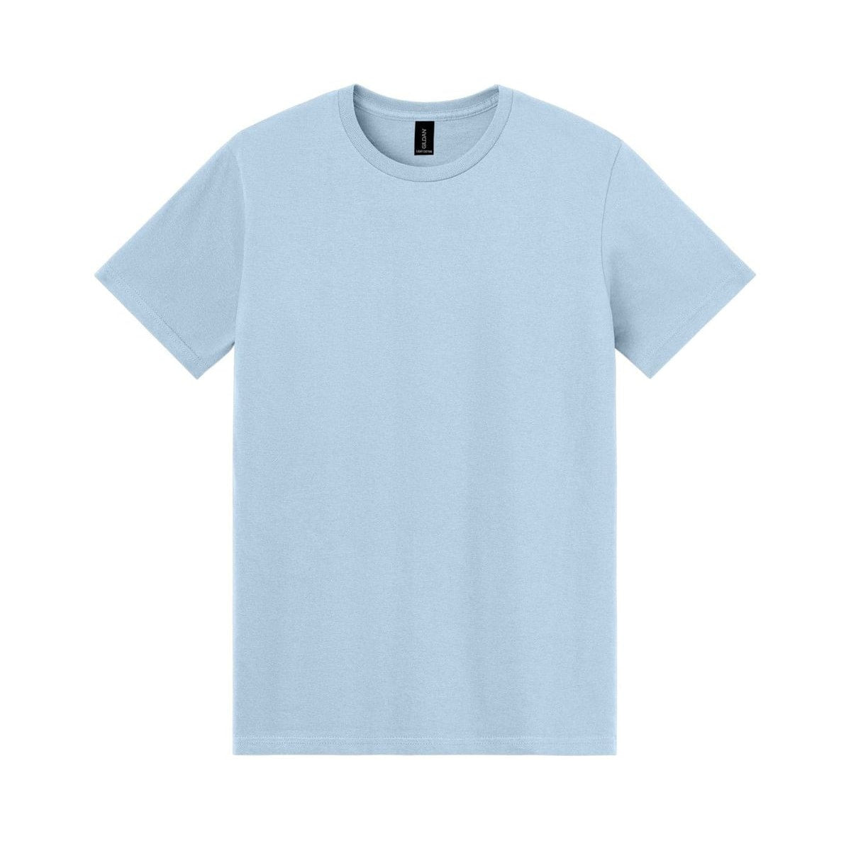 gildan-light-cotton-tee-3000 — Light Blue