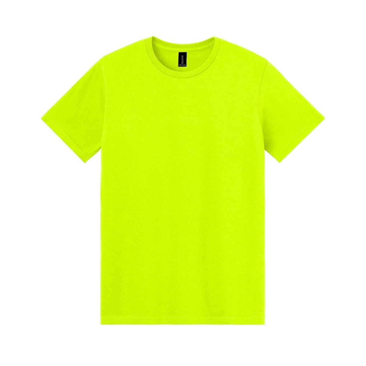 gildan-light-cotton-tee-3000 — Safety Green
