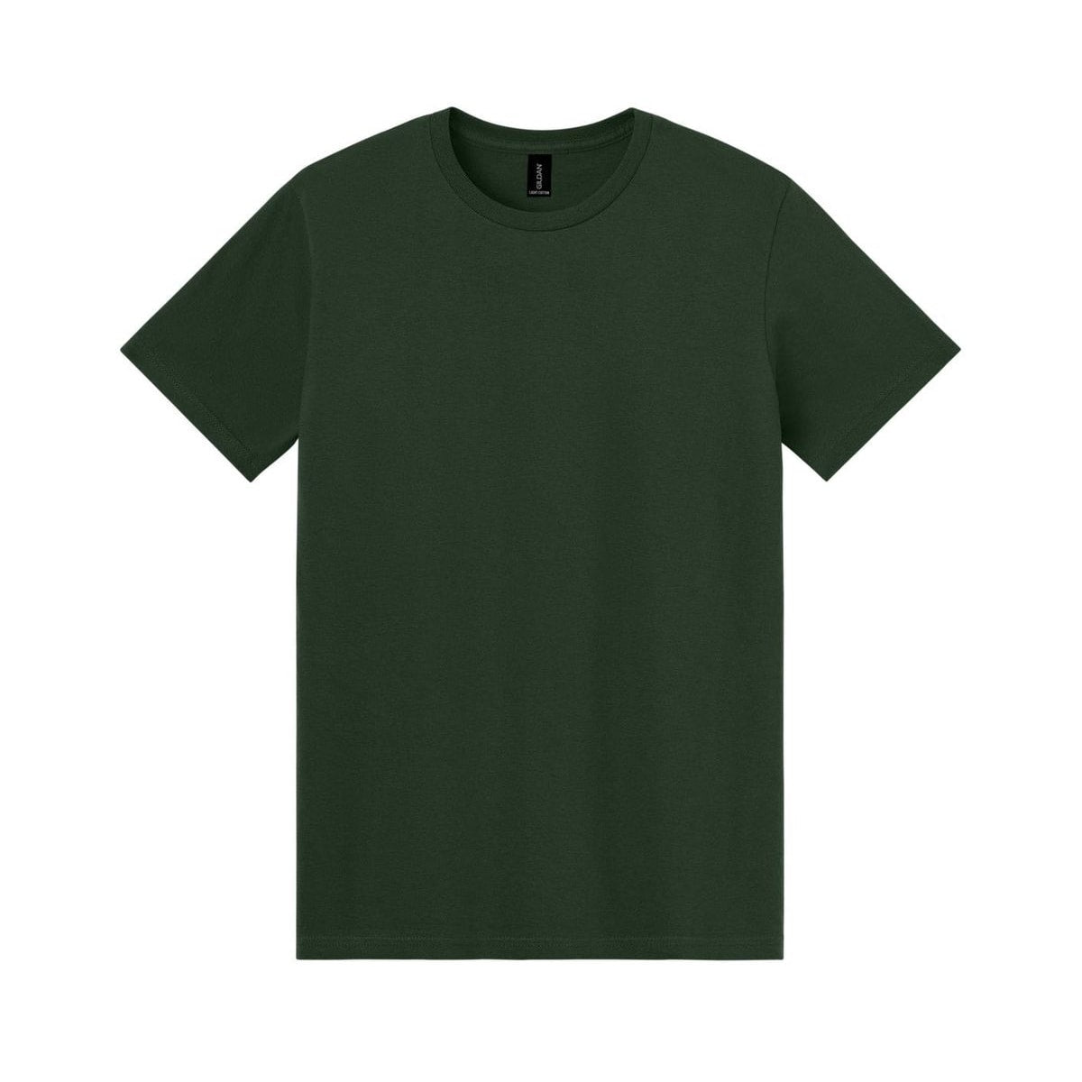 gildan-light-cotton-tee-3000 — Forest Green