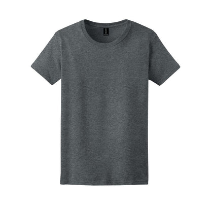 gildan-women-s-cotton-t-shirt — Dark Heather
