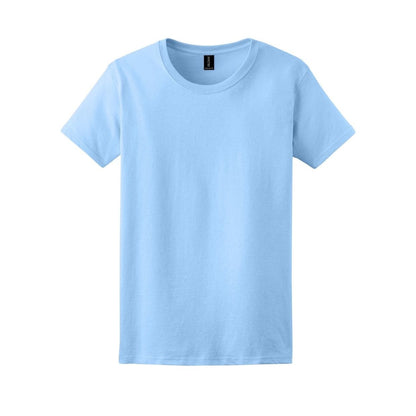 gildan-women-s-cotton-t-shirt — Light Blue