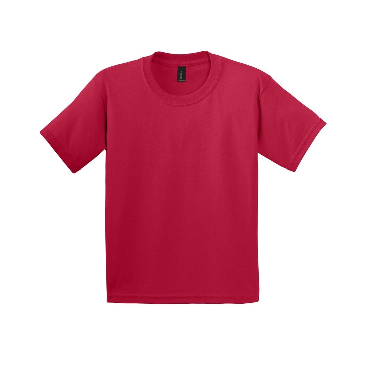 gildan-youth-cotton-t-shirt — Cherry Red