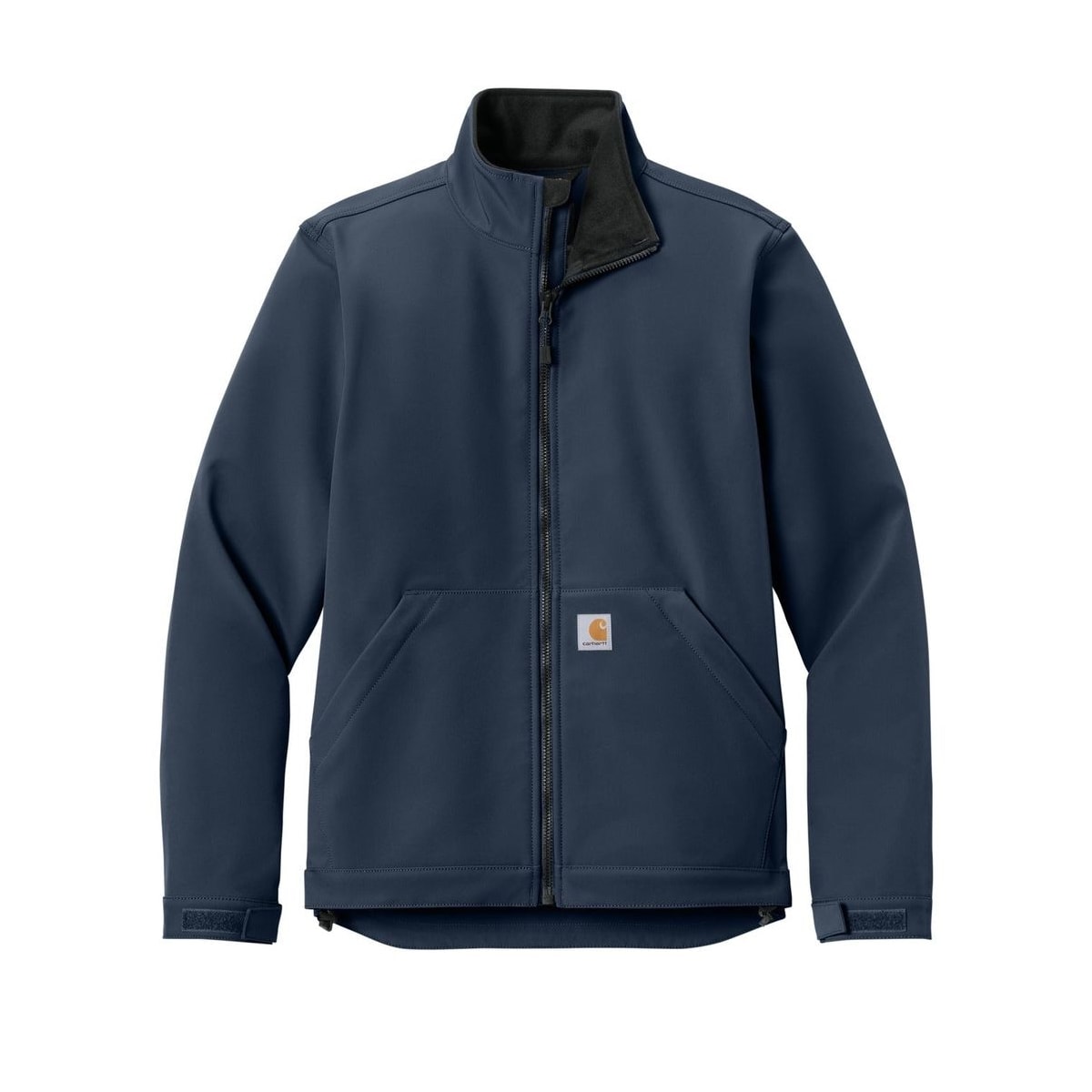 embroidered-men-s-carhartt-rain-defender-soft-shell-jacket — Navy