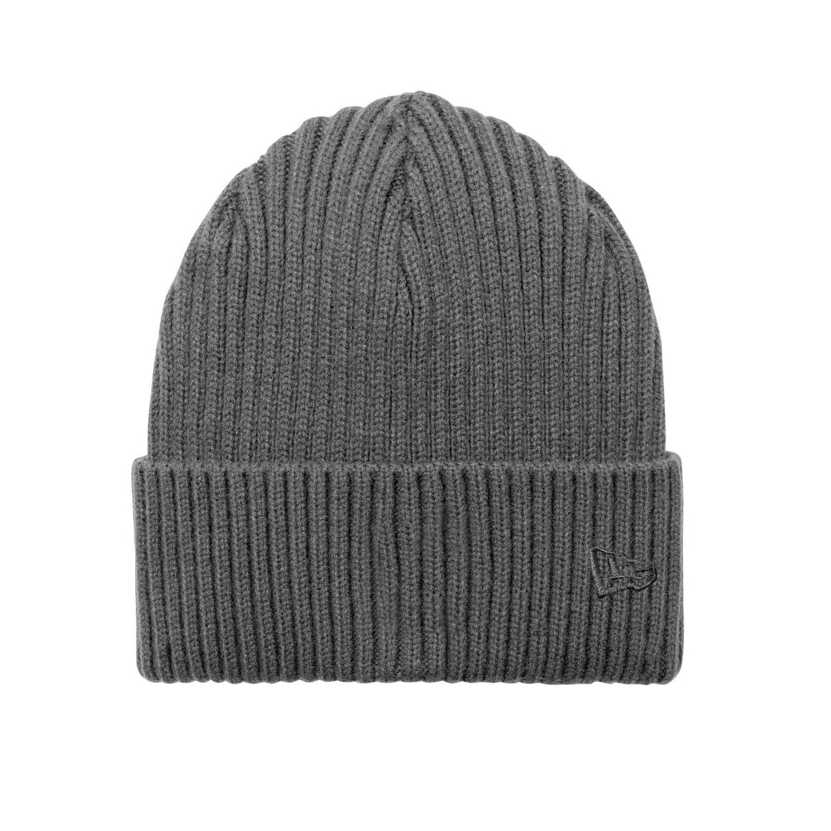 embroidered-new-era-core-classic-cuff-beanie — Graphite