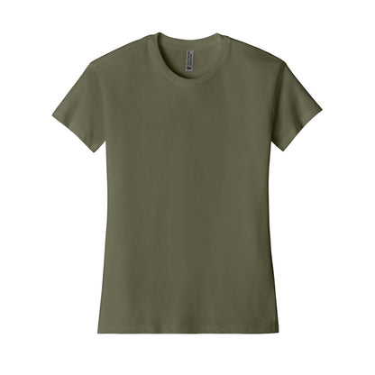 next-level-apparel-women-s-relaxed-tee — Military Green