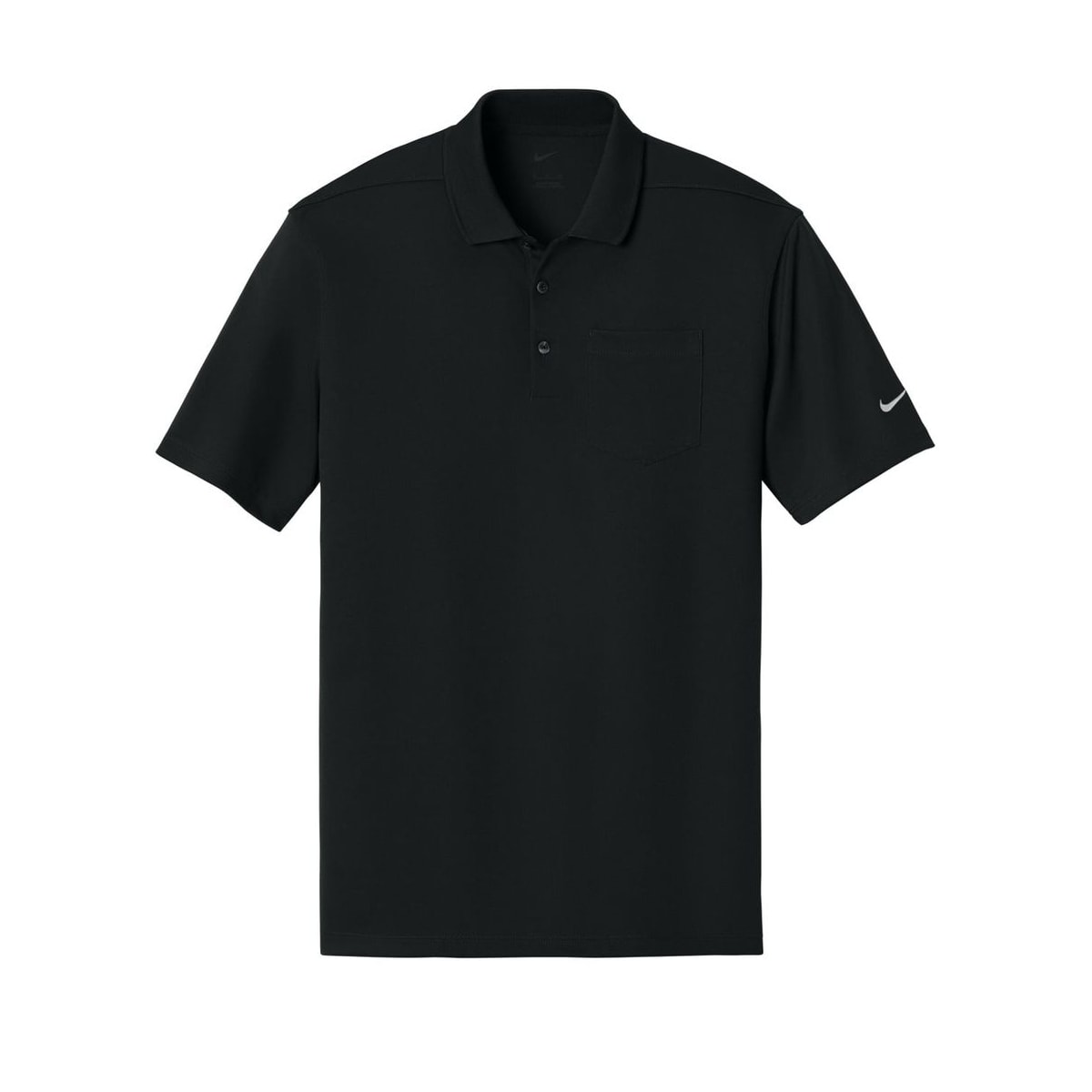 embroidered-nike-dri-fit-micro-pique-2-0-pocket-polo-nkdc2103 — Black