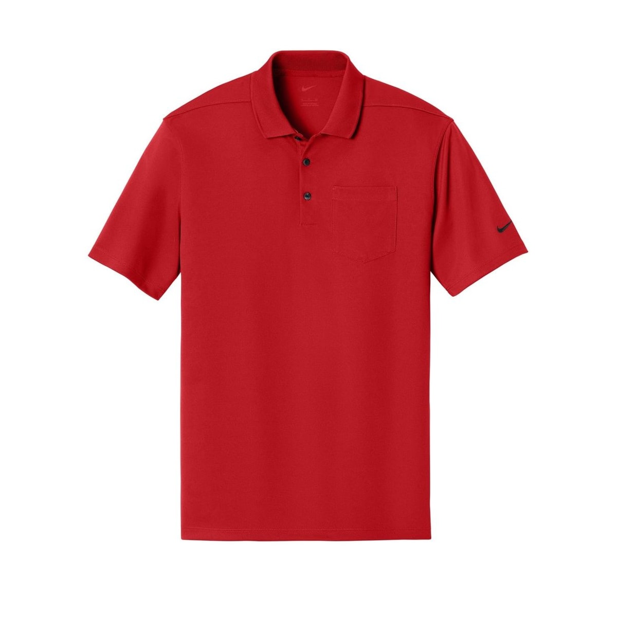 embroidered-nike-dri-fit-micro-pique-2-0-pocket-polo-nkdc2103 — University Red