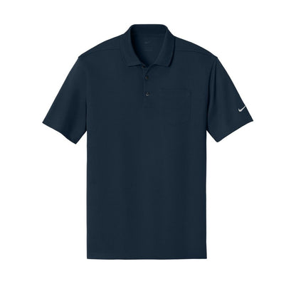 embroidered-nike-dri-fit-micro-pique-2-0-pocket-polo-nkdc2103 — Navy
