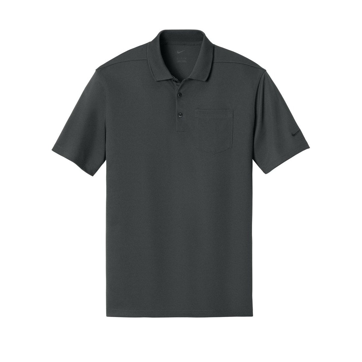 embroidered-nike-dri-fit-micro-pique-2-0-pocket-polo-nkdc2103 — Anthracite