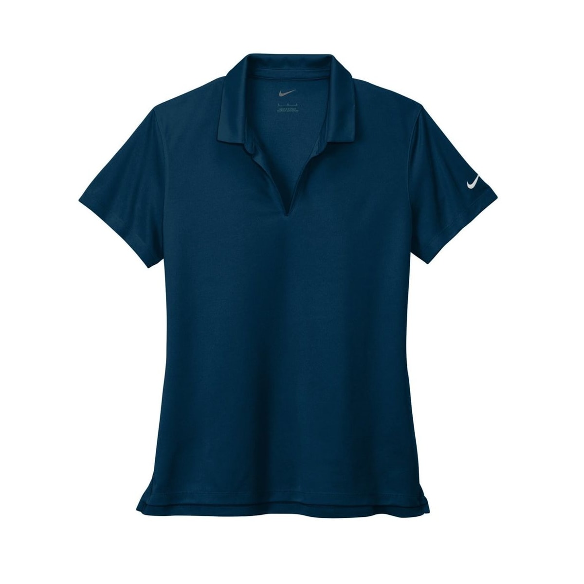 embroidered-nike-ladies-dri-fit-micro-pique-2-0-polo-nkdc1991 — Navy