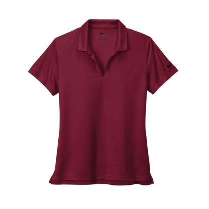 embroidered-nike-ladies-dri-fit-micro-pique-2-0-polo-nkdc1991 — Team Red