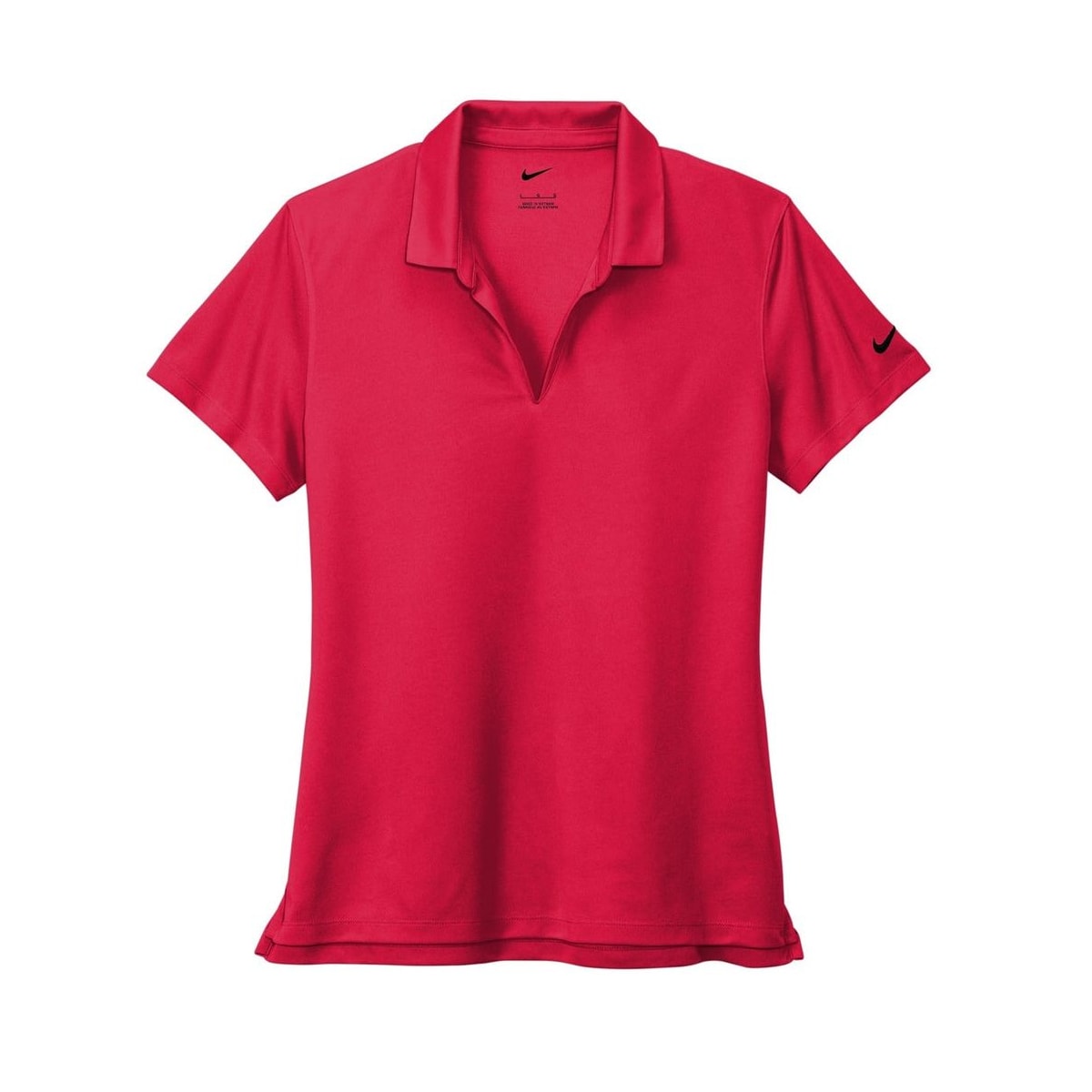 embroidered-nike-ladies-dri-fit-micro-pique-2-0-polo-nkdc1991 — University Red