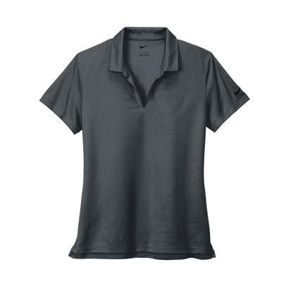 embroidered-nike-ladies-dri-fit-micro-pique-2-0-polo-nkdc1991 — Anthracite
