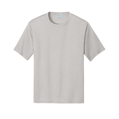 port-and-company-essential-performance-tee — Silver