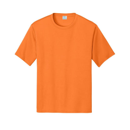 port-and-company-essential-performance-tee — Neon Orange