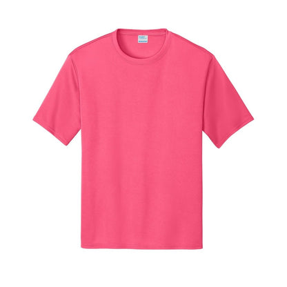 port-and-company-essential-performance-tee — Neon Pink