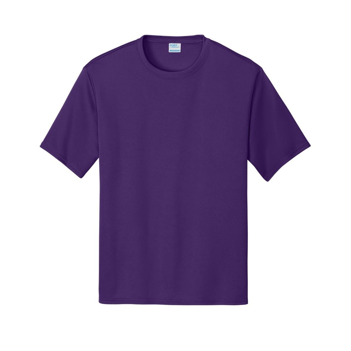 port-and-company-essential-performance-tee — Team Purple