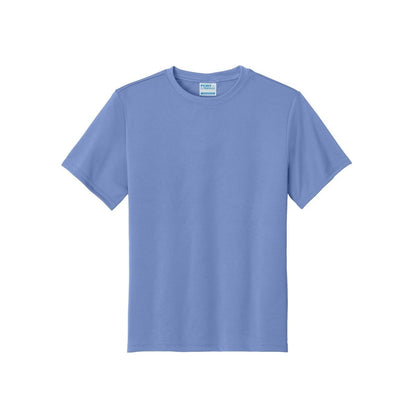 port-and-company-youth-essential-performance-tee — Carolina Blue