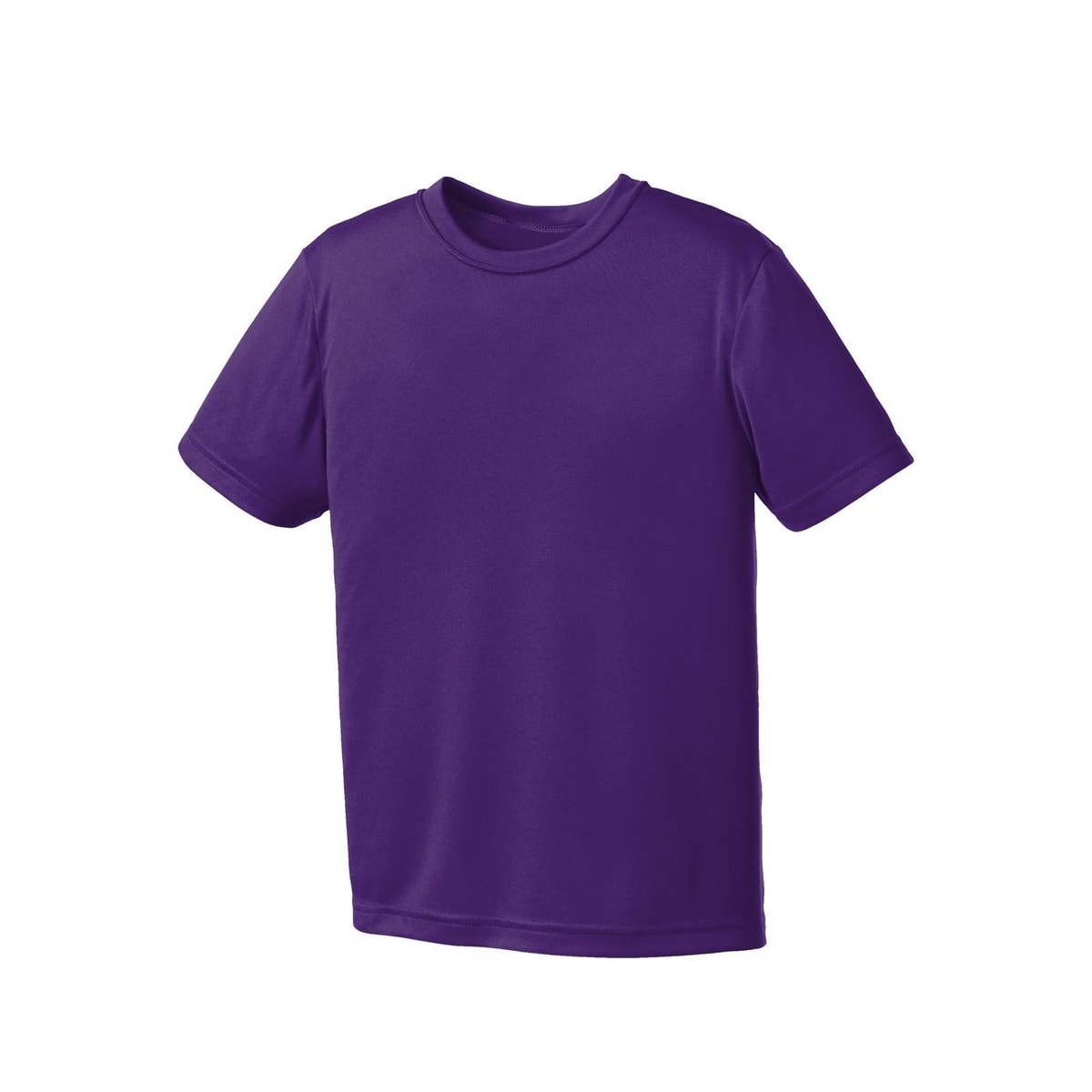 port-and-company-youth-essential-performance-tee — Team Purple