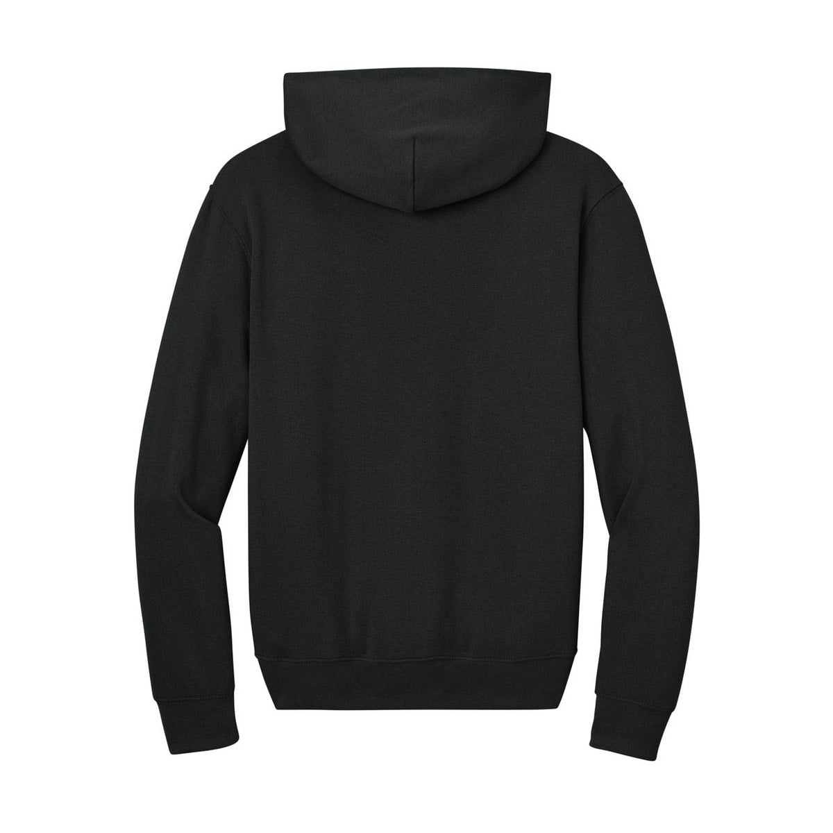 bella-canvas-unisex-pullover-hoodie — Vintage Black back
