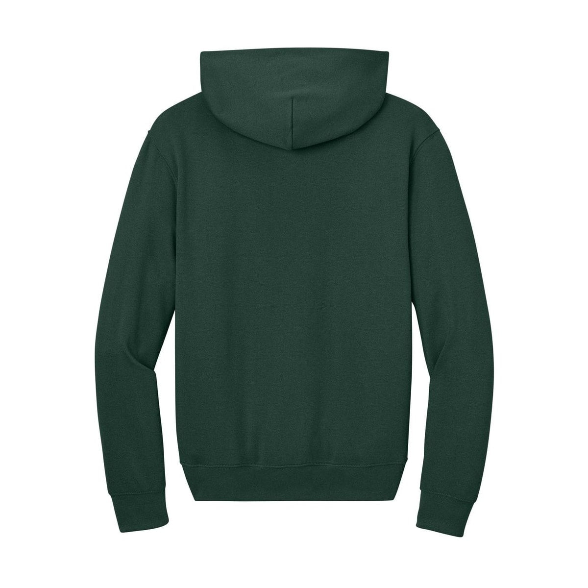 bella-canvas-unisex-pullover-hoodie — Forest back