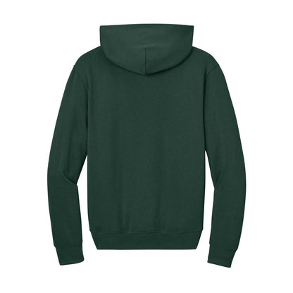 bella-canvas-unisex-pullover-hoodie — Forest back