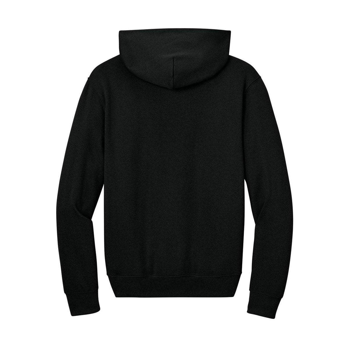 bella-canvas-unisex-pullover-hoodie — Black back