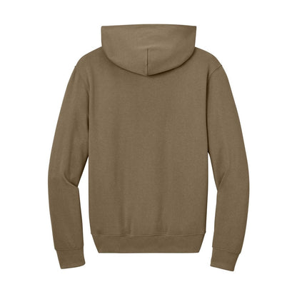 bella-canvas-unisex-pullover-hoodie — Vintage Brown back