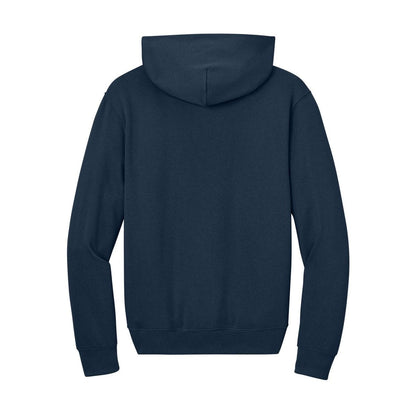 bella-canvas-unisex-pullover-hoodie — Navy back